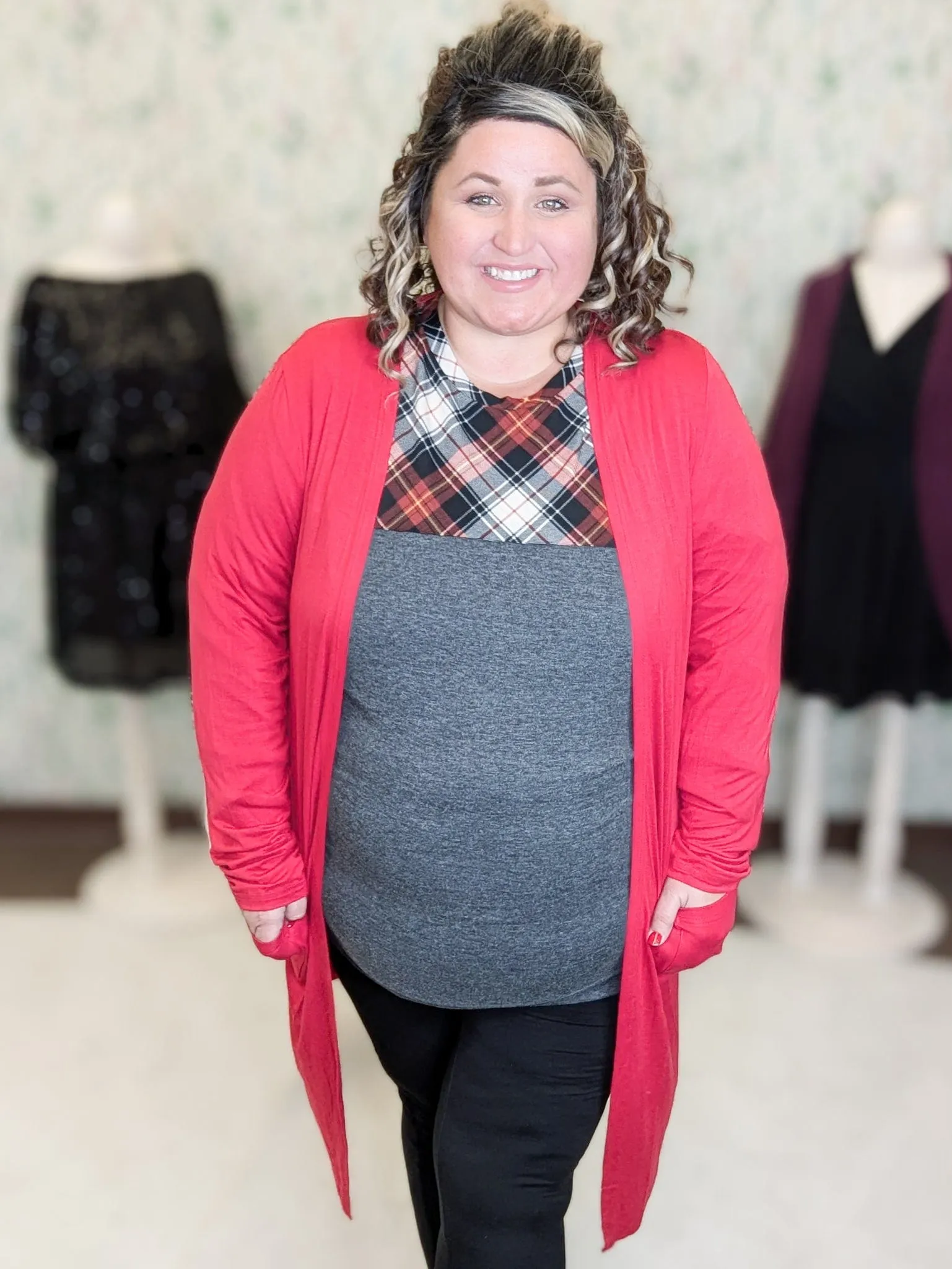 Tinley Luxe Tissue Weight Pocket Cardigan in Solids (9 colors)