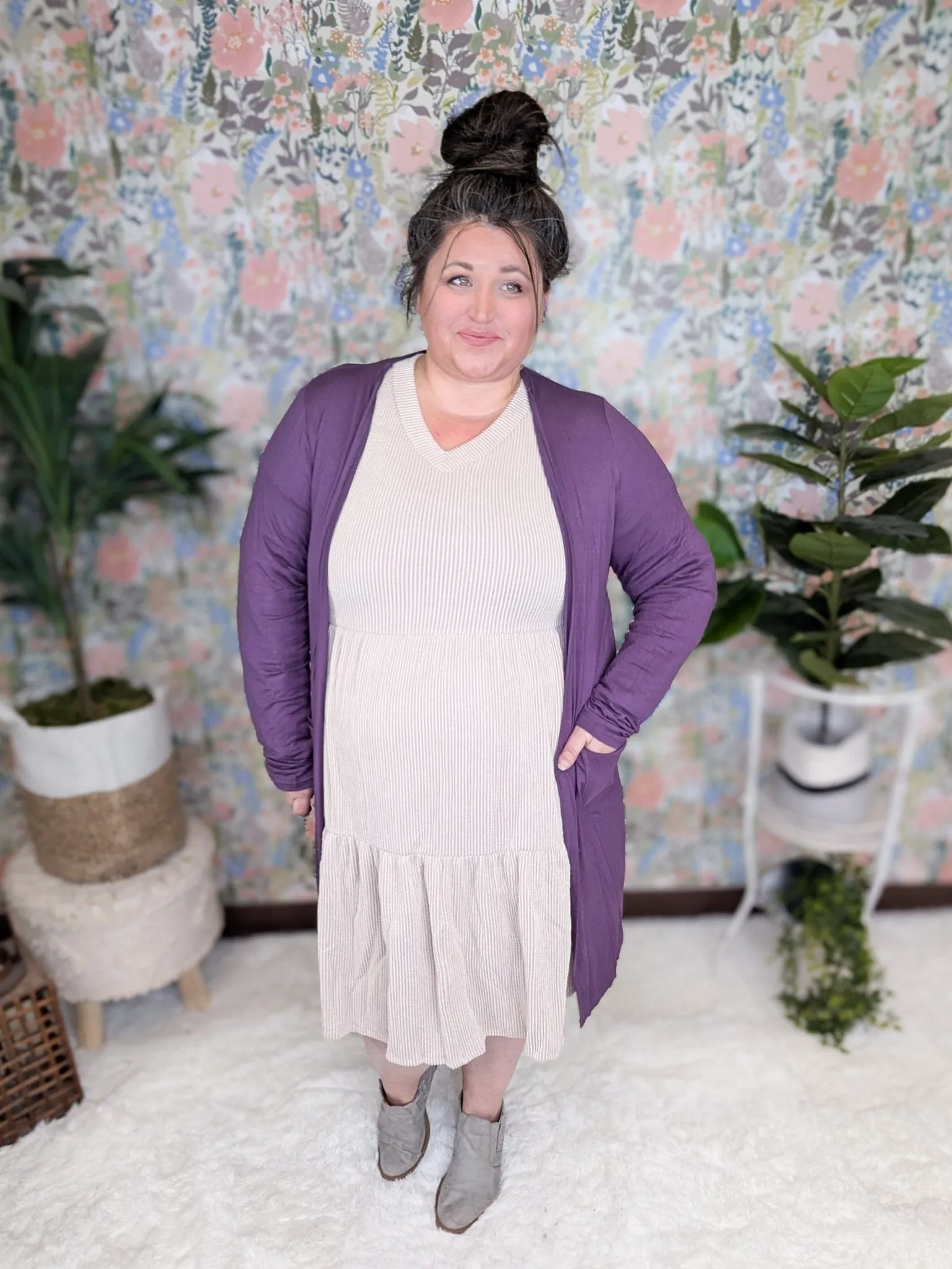 Tinley Luxe Tissue Weight Pocket Cardigan in Solids (9 colors)