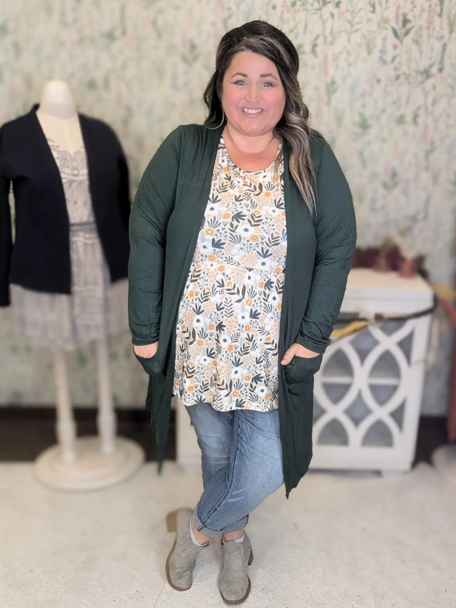 Tinley Luxe Tissue Weight Pocket Cardigan in Solids (9 colors)