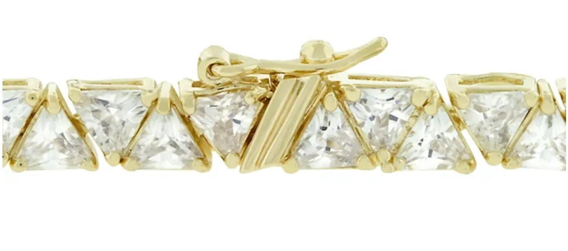 Tri-Me Belle Tennis Bracelet (Gold)
