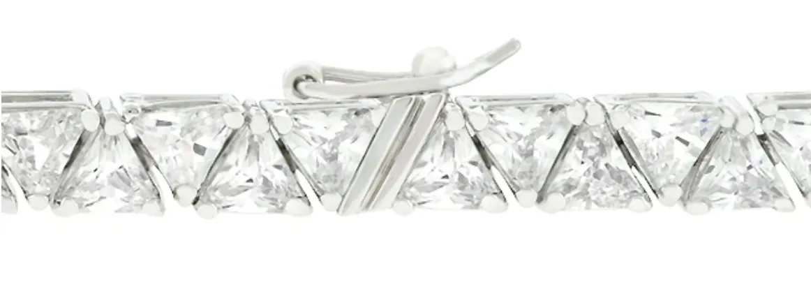 Tri-Me Belle Tennis Bracelet (Silver)