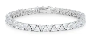 Tri-Me Belle Tennis Bracelet (Silver)