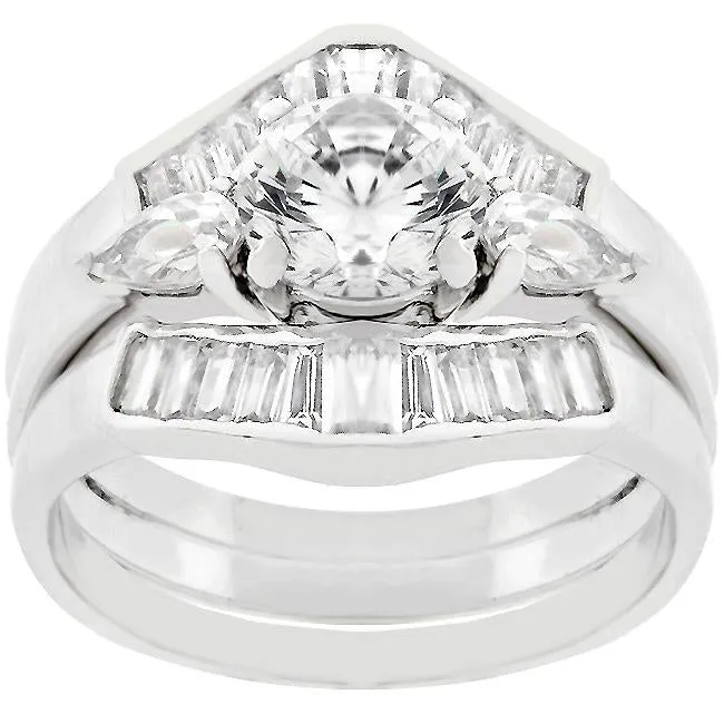 Two-Piece Engagement Ring Set