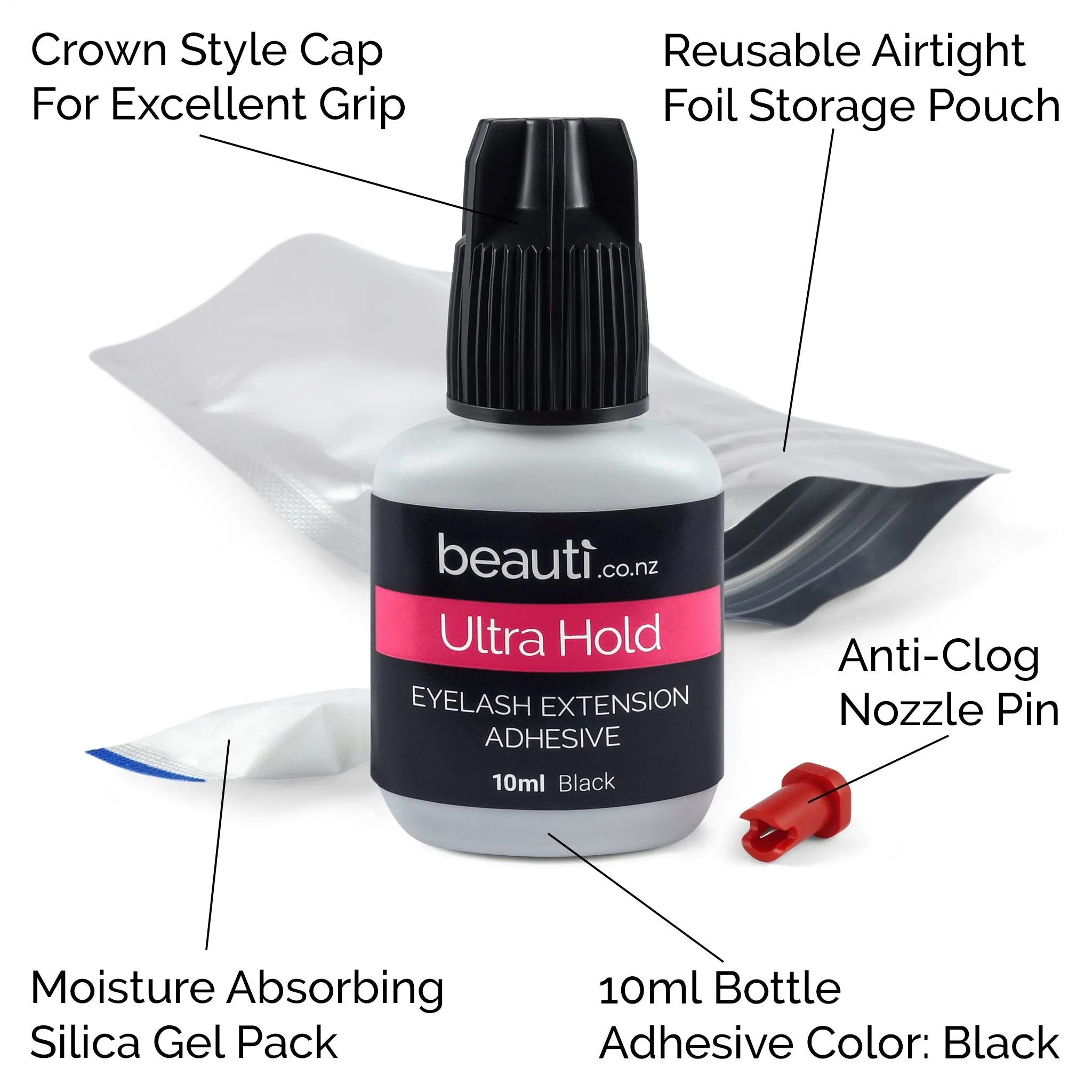 Ultra Hold Eyelash Extension Adhesive - 10ml