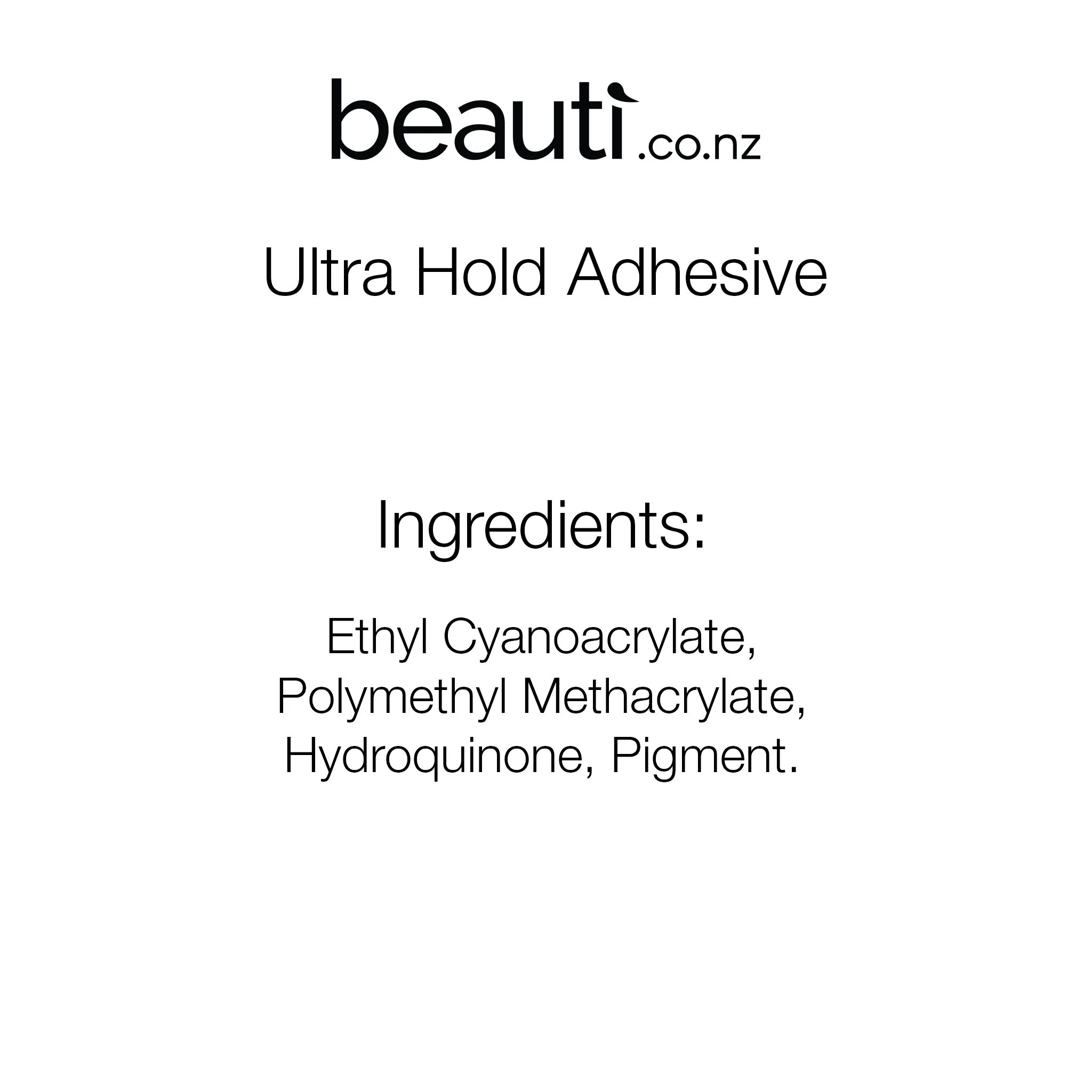 Ultra Hold Eyelash Extension Adhesive - 10ml