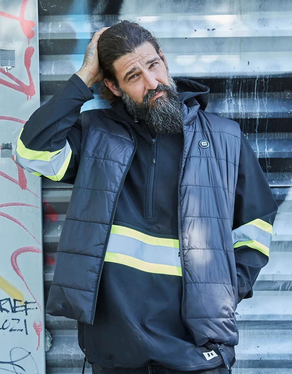 Unisex Lightweight Heated Vest with Battery Pack