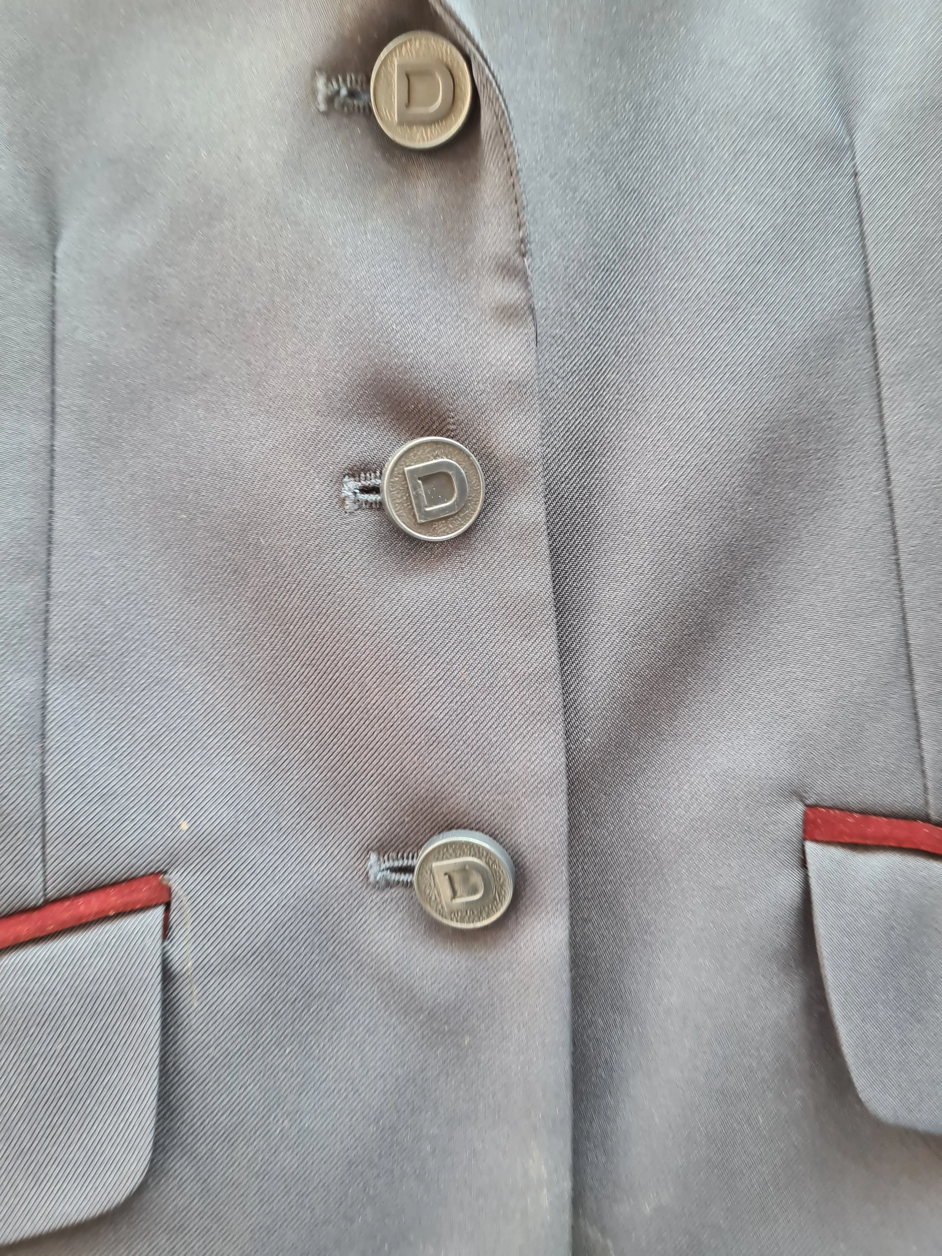 Used age 10 and 14 Dublin navy show jacket FREE POSTAGE 🔵