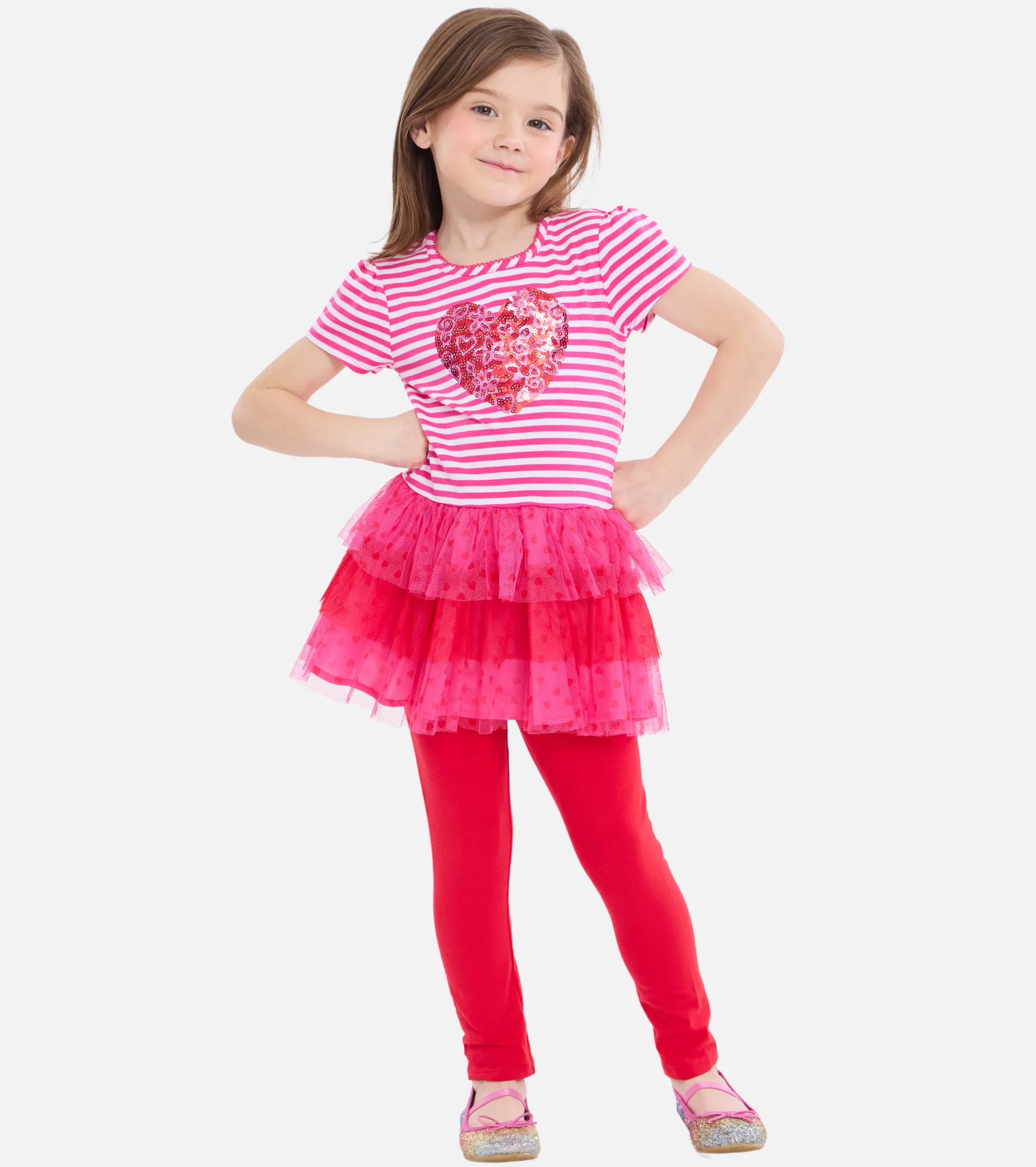 Valentine Ballerina Legging Set