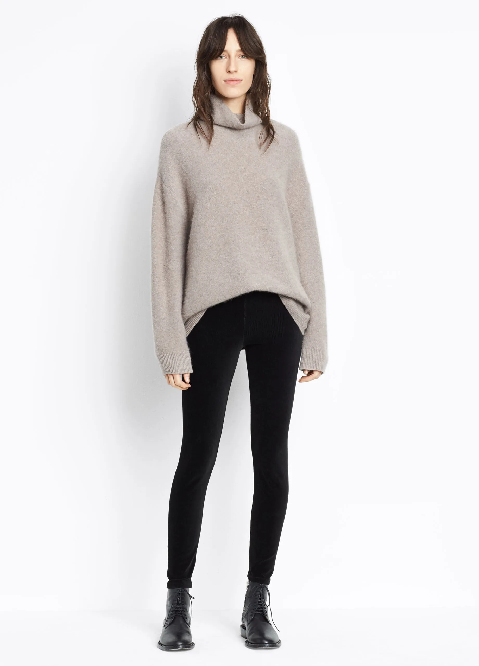 Vince Black Stretch Corduroy Legging