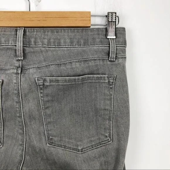 Vince Seamed Skinny Mid-Rise Grey Denim Jegging 27