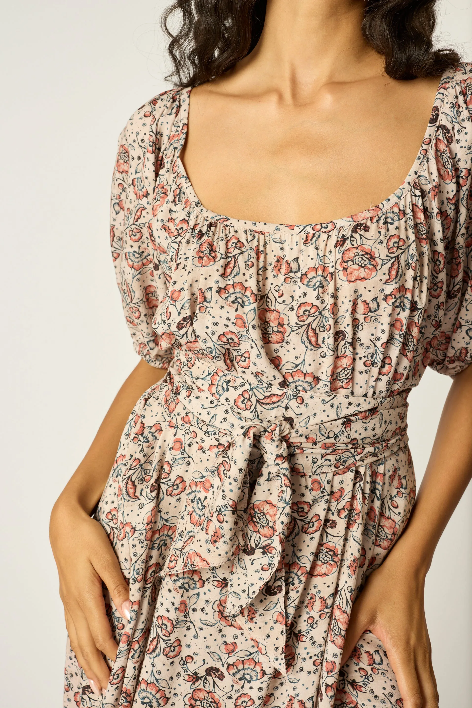 VIVI DRESS WITH SASH