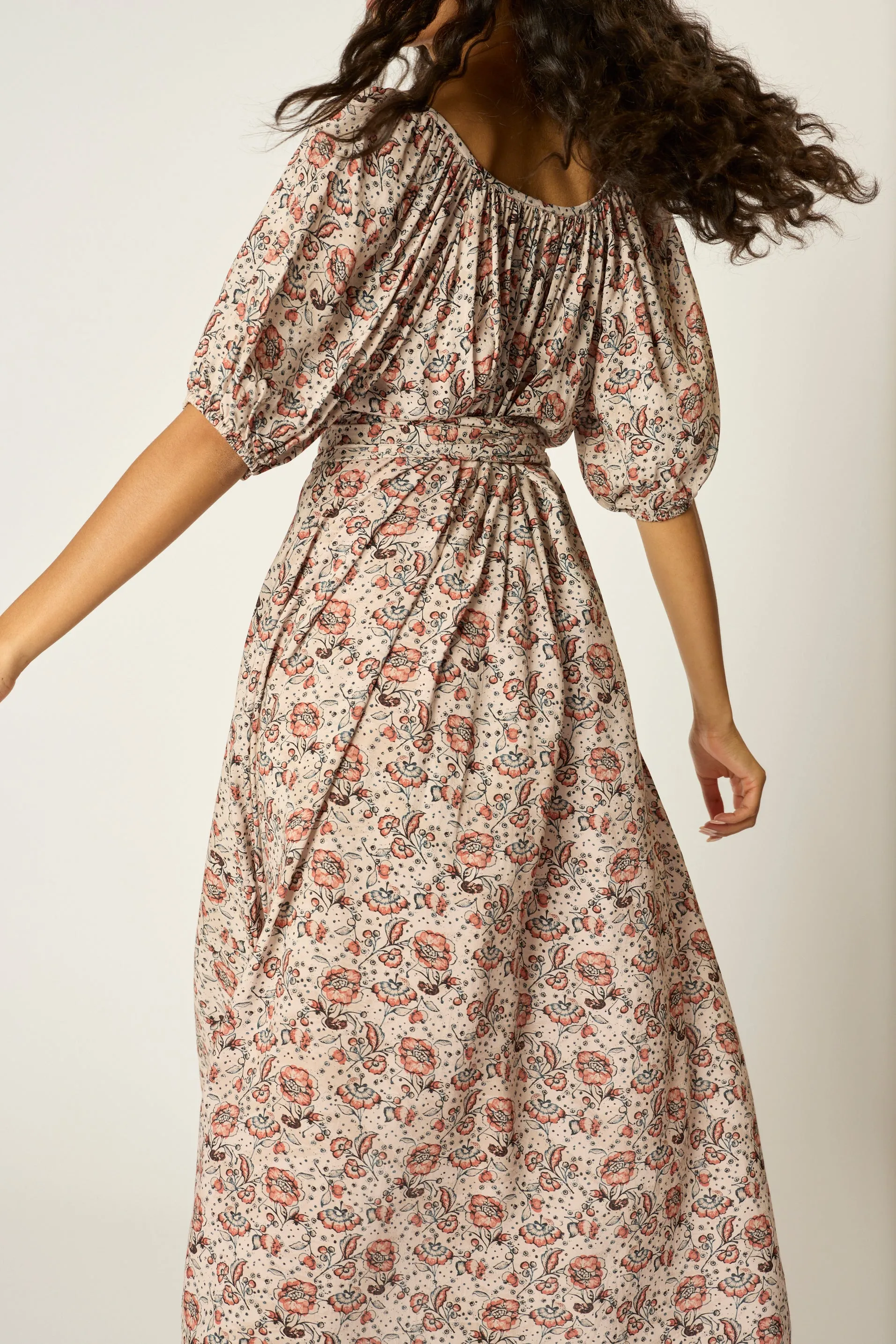 VIVI DRESS WITH SASH
