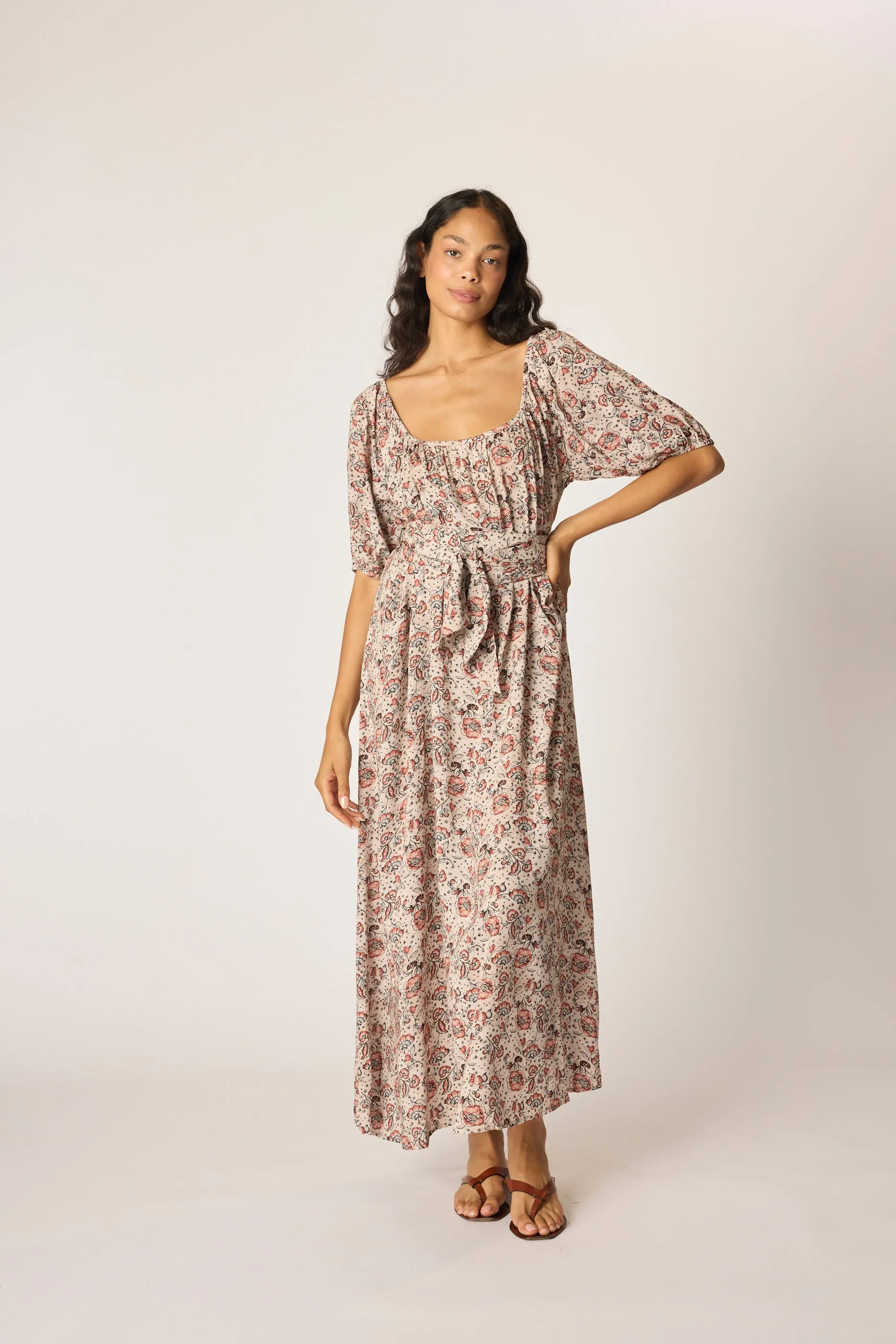 VIVI DRESS WITH SASH