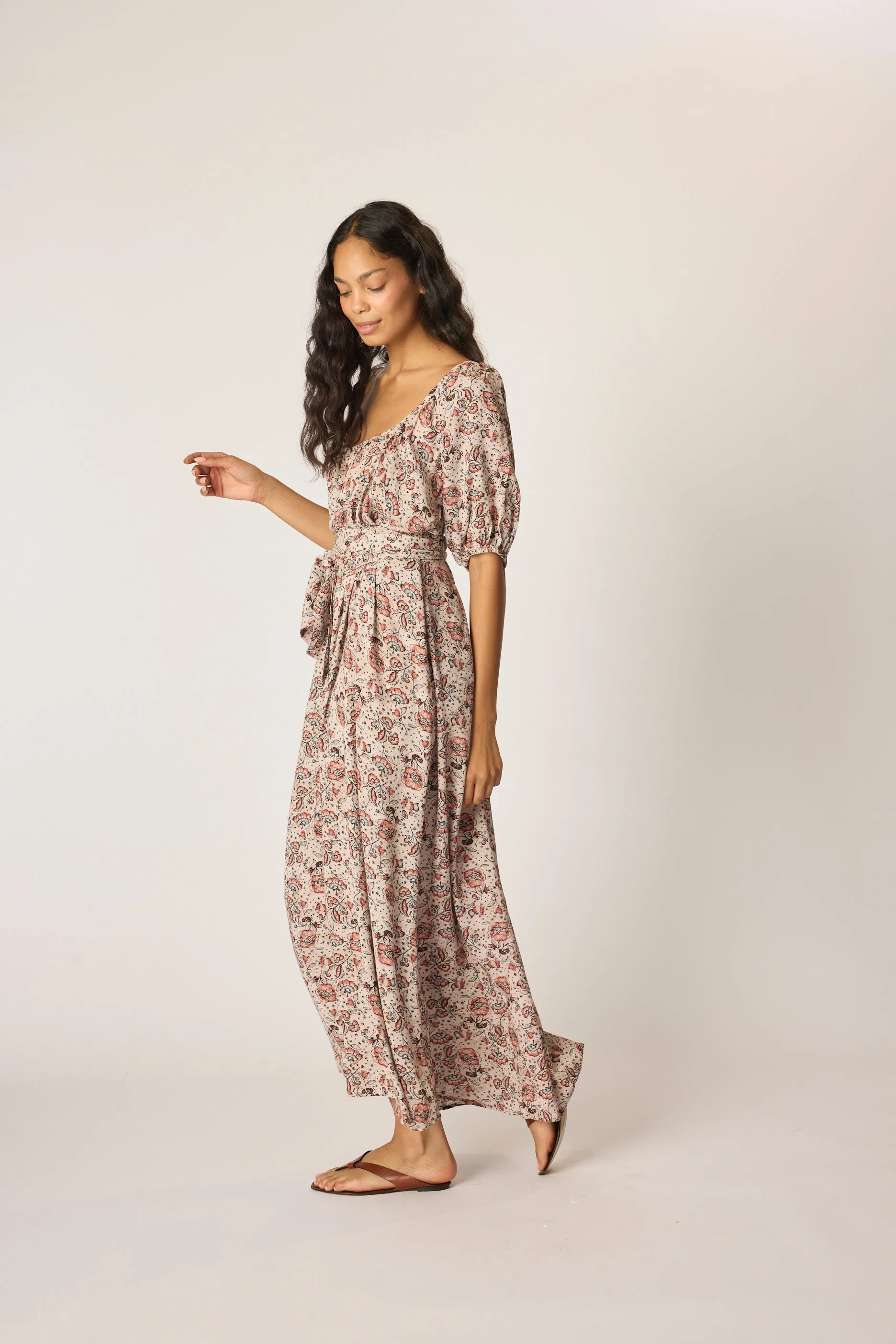 VIVI DRESS WITH SASH