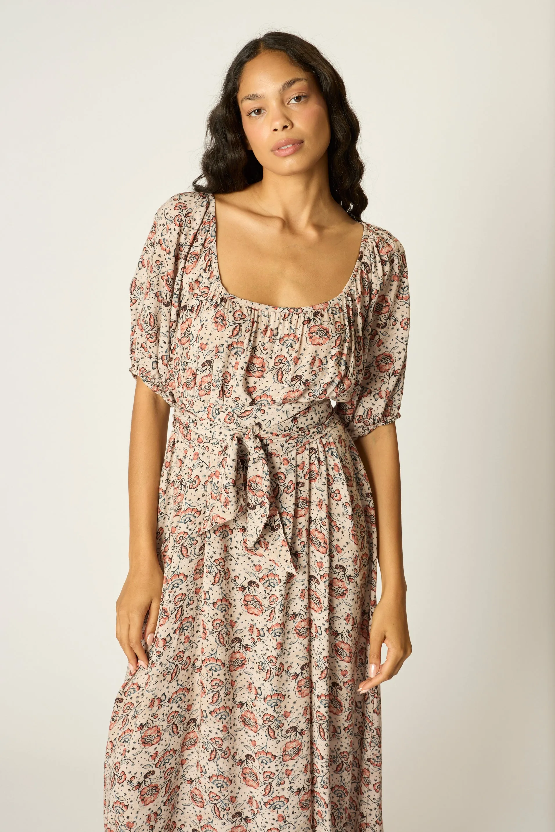 VIVI DRESS WITH SASH