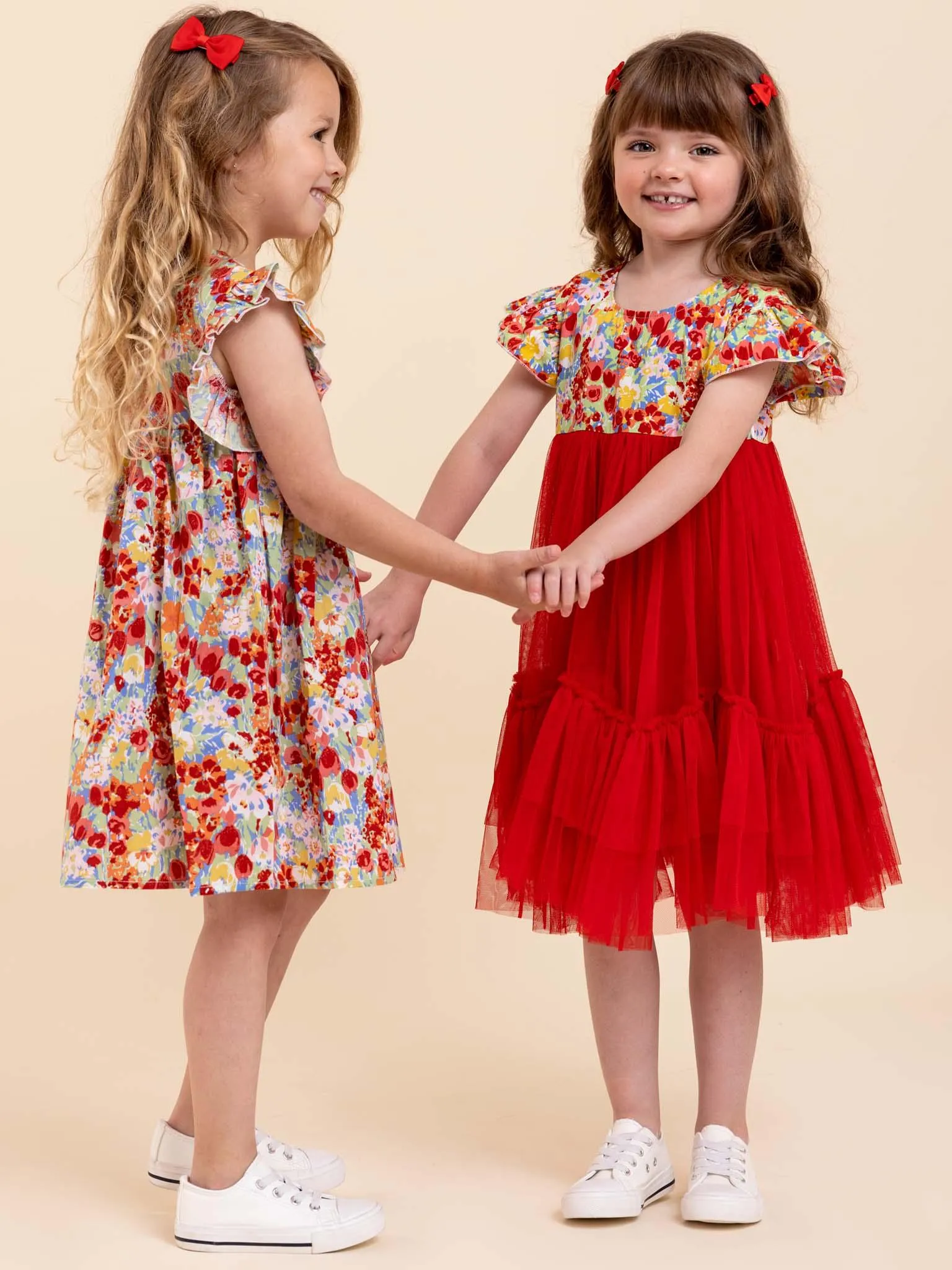 Vivienne Red Wildflower Dress