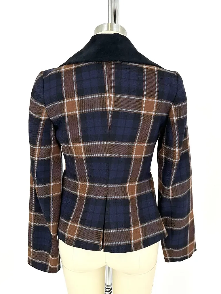 Vivienne Westwood Anglomania Virgin Wool Peplum Jacket