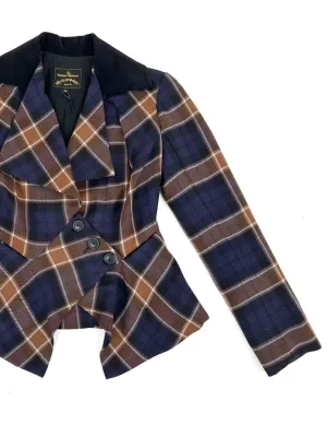 Vivienne Westwood Anglomania Virgin Wool Peplum Jacket