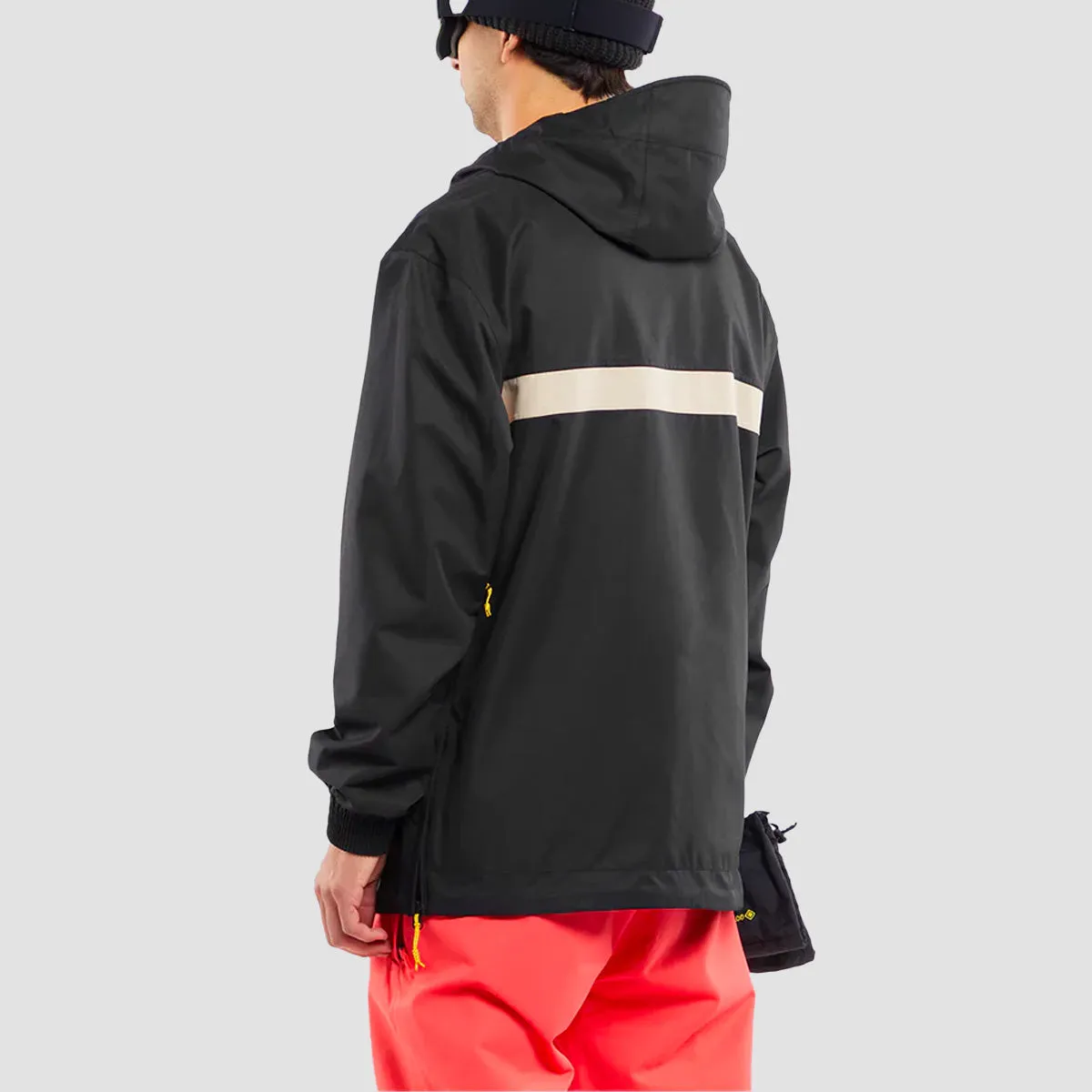 Volcom Longo Pullover Snow Jacket Black