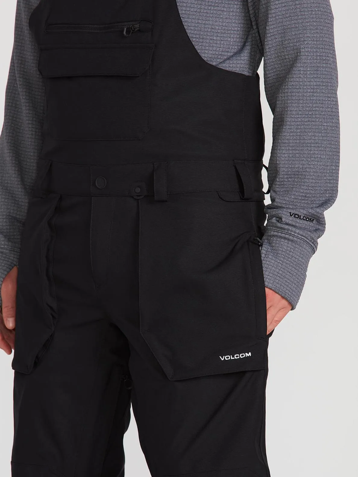 Volcom Mens Roan Bib Overall Snow Pants