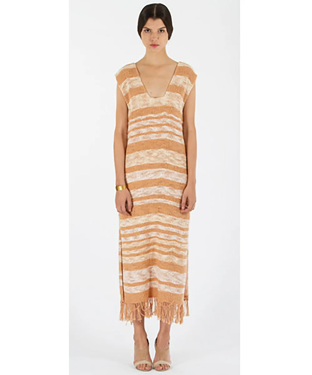 VOZ Gradient Fringe Dress