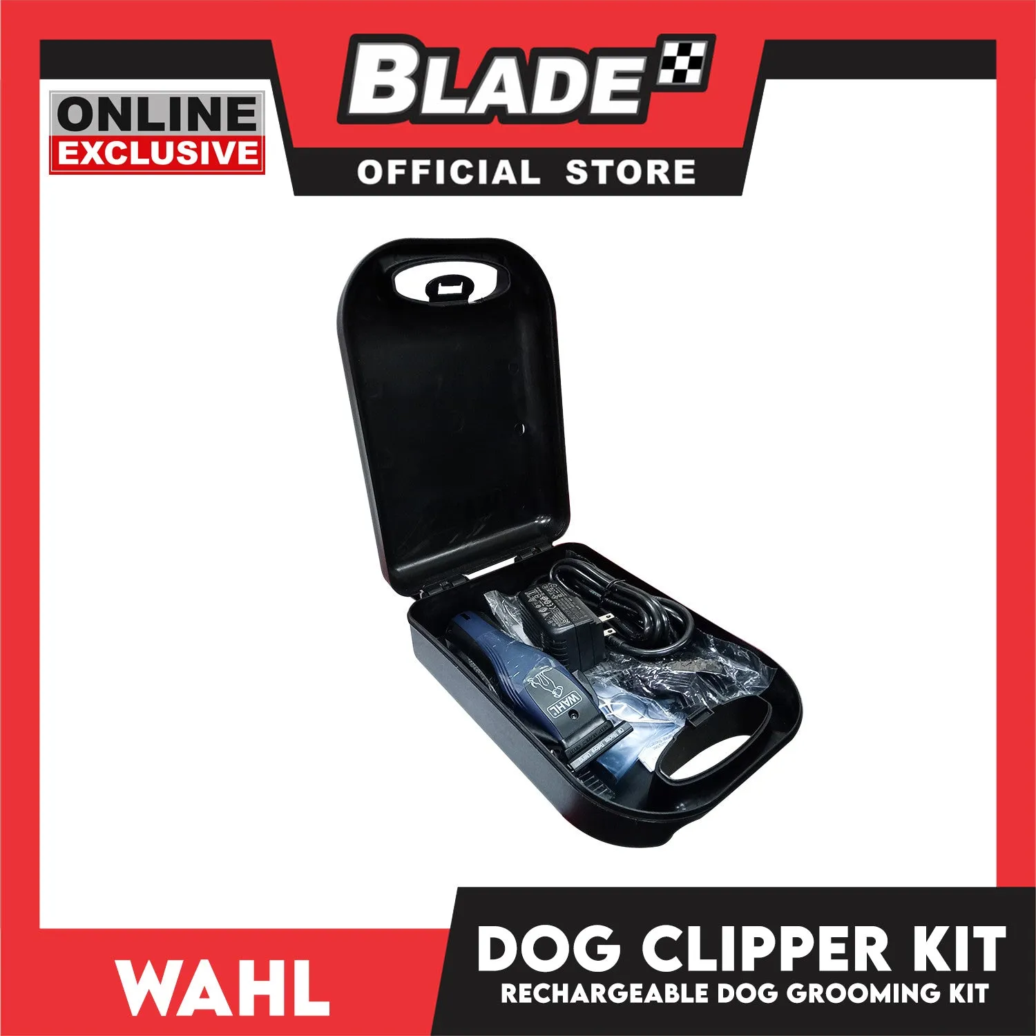 Wahl Rechargeable Dog Clipper/ Grooming Kit Cordless 3024675