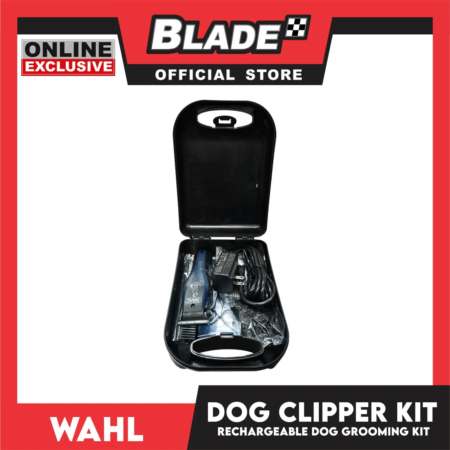Wahl Rechargeable Dog Clipper/ Grooming Kit Cordless 3024675