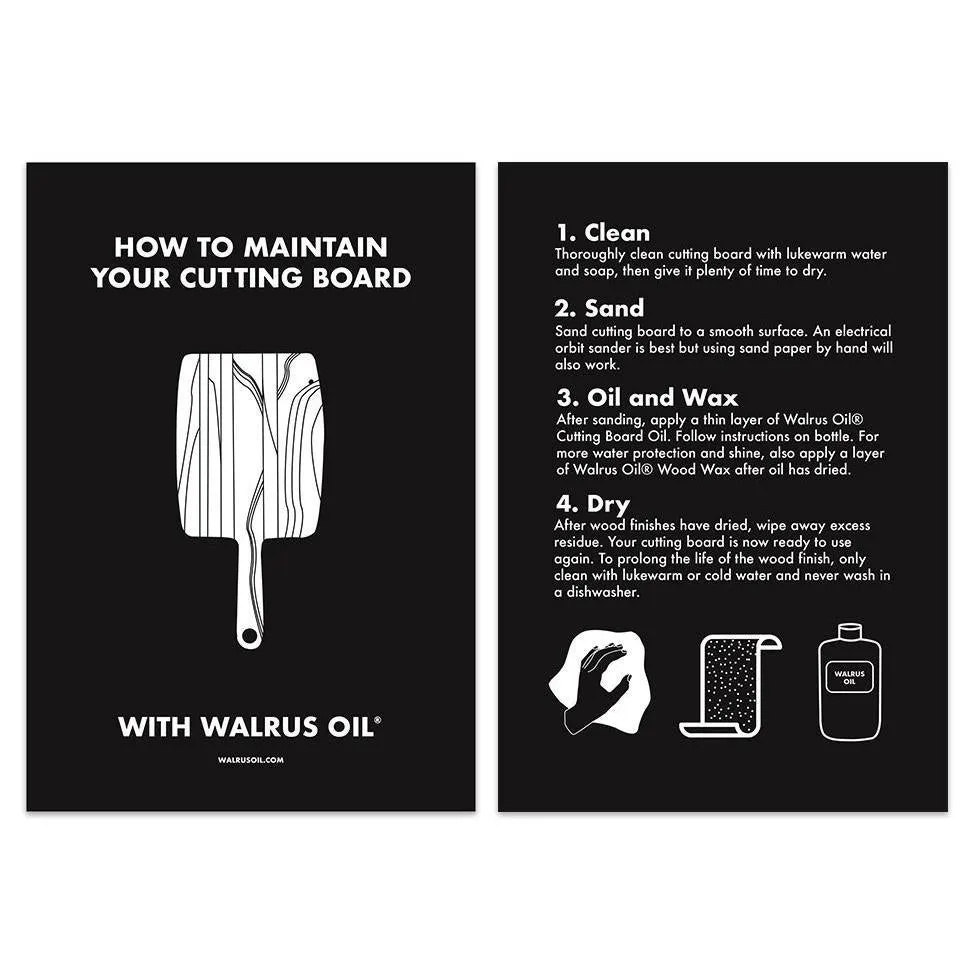 Walrus Cutting Board Oil - 32oz