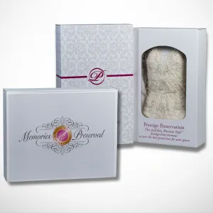 Wedding Dress Cleaning   Preservation w/ Accessories Memory Box