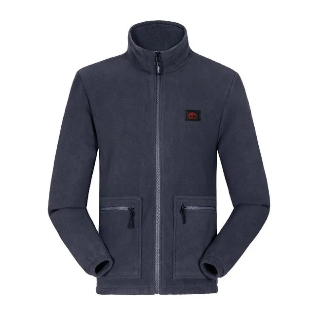 West Louis™ Autumn Stand Collar Windproof Fleece Jacket