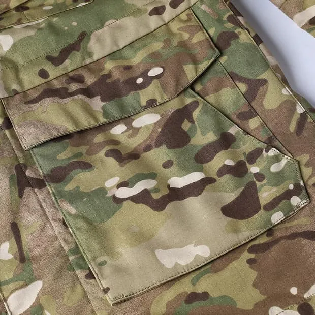 Windproof Camo Jacket/ Tactical Jacket - Mulitcam