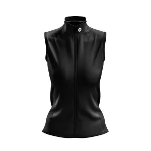 Women's Black Pack Up Cycling Gilet