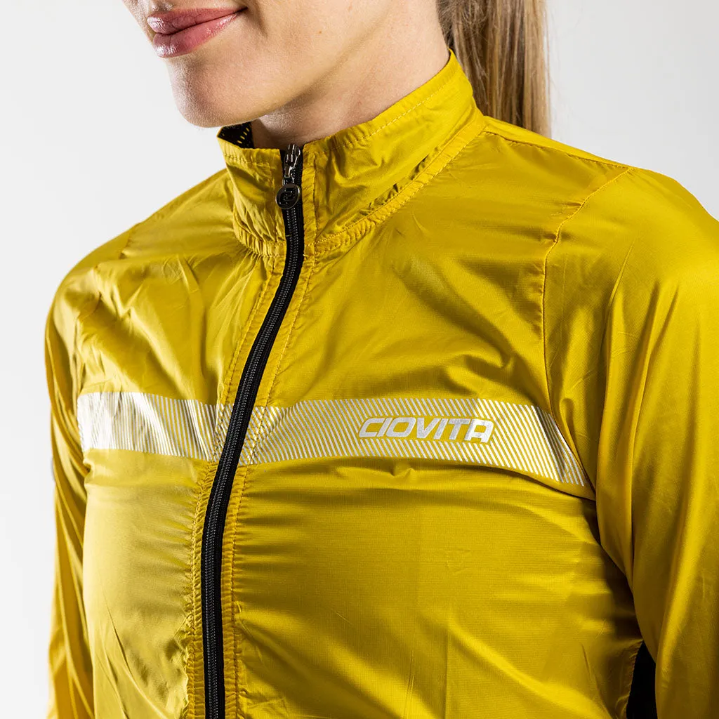Women's Cirro Windproof Jacket (Mustard)