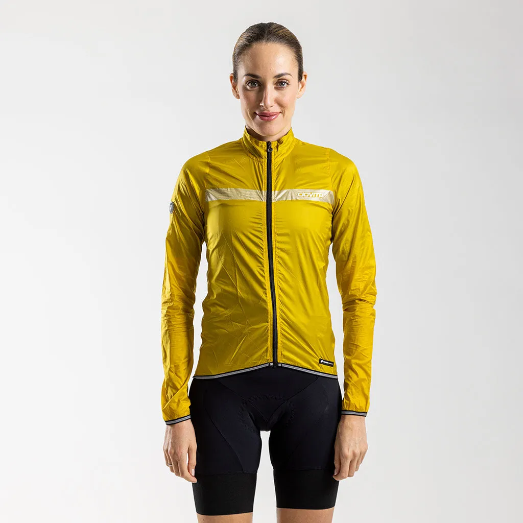 Women's Cirro Windproof Jacket (Mustard)