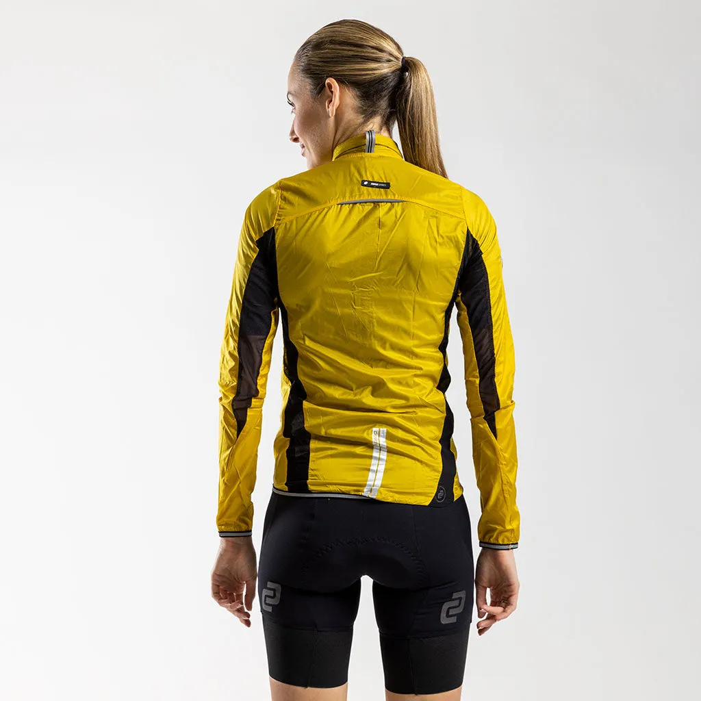Women's Cirro Windproof Jacket (Mustard)
