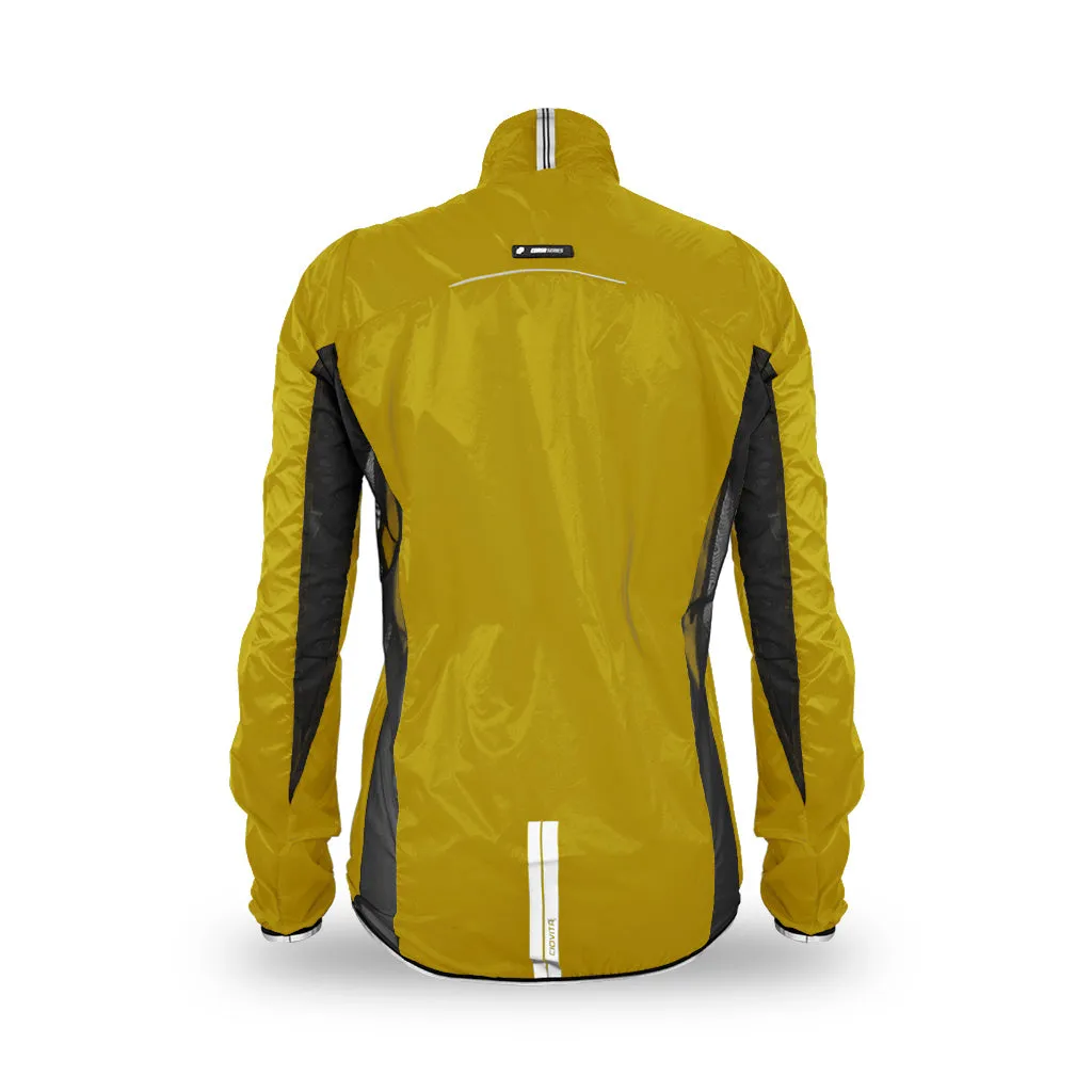 Women's Cirro Windproof Jacket (Mustard)