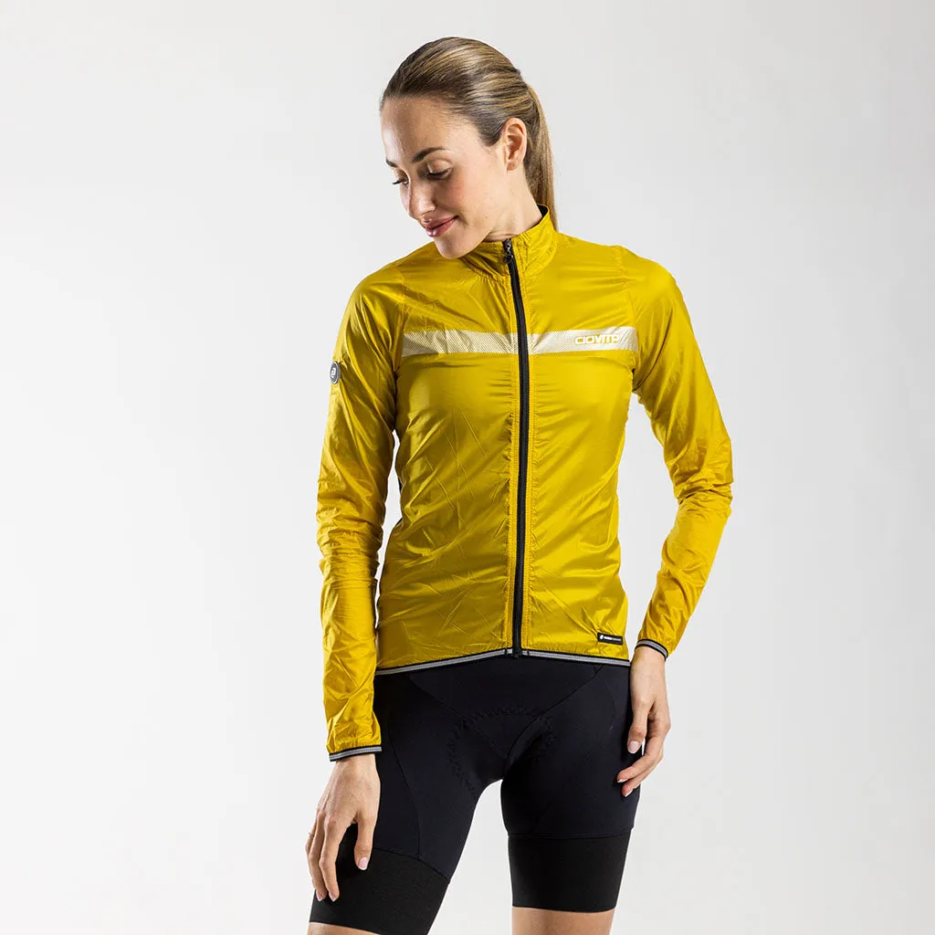 Women's Cirro Windproof Jacket (Mustard)