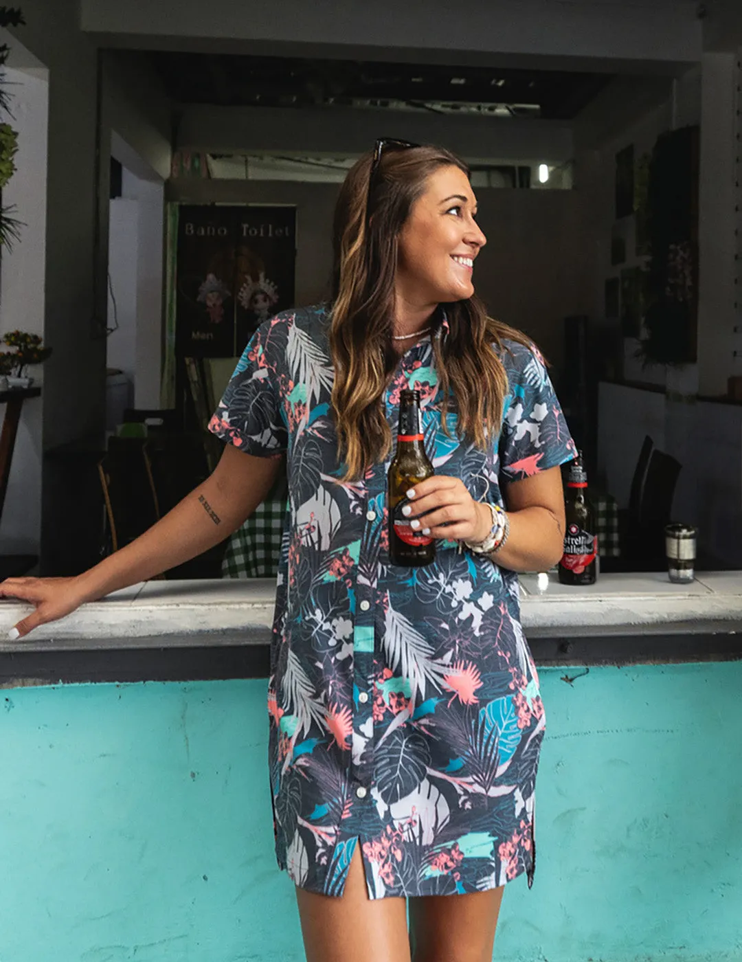 Womens Kona Cover-Up Dress