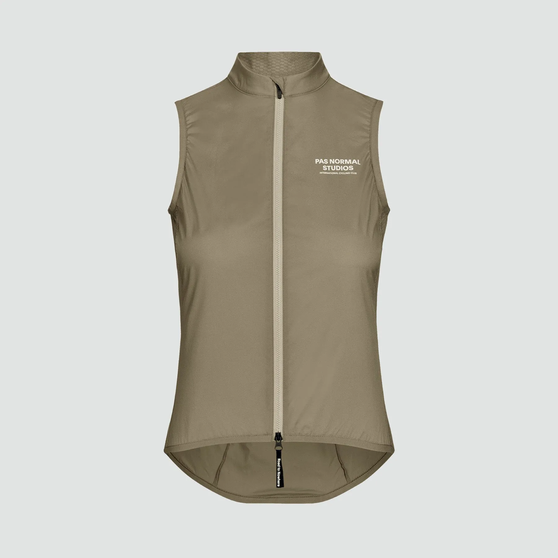 Women's Mechanism Stow Away Gilet - Beige