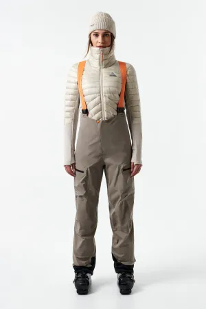 Women’s Mtn-X Treeline 3L Light Bib-Clay