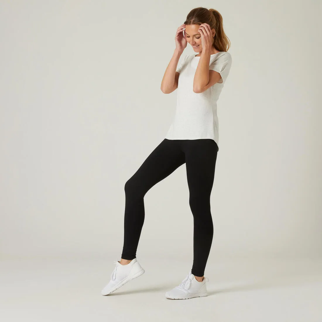 Women's Slim-Fit Fitness Salto Leggings 100