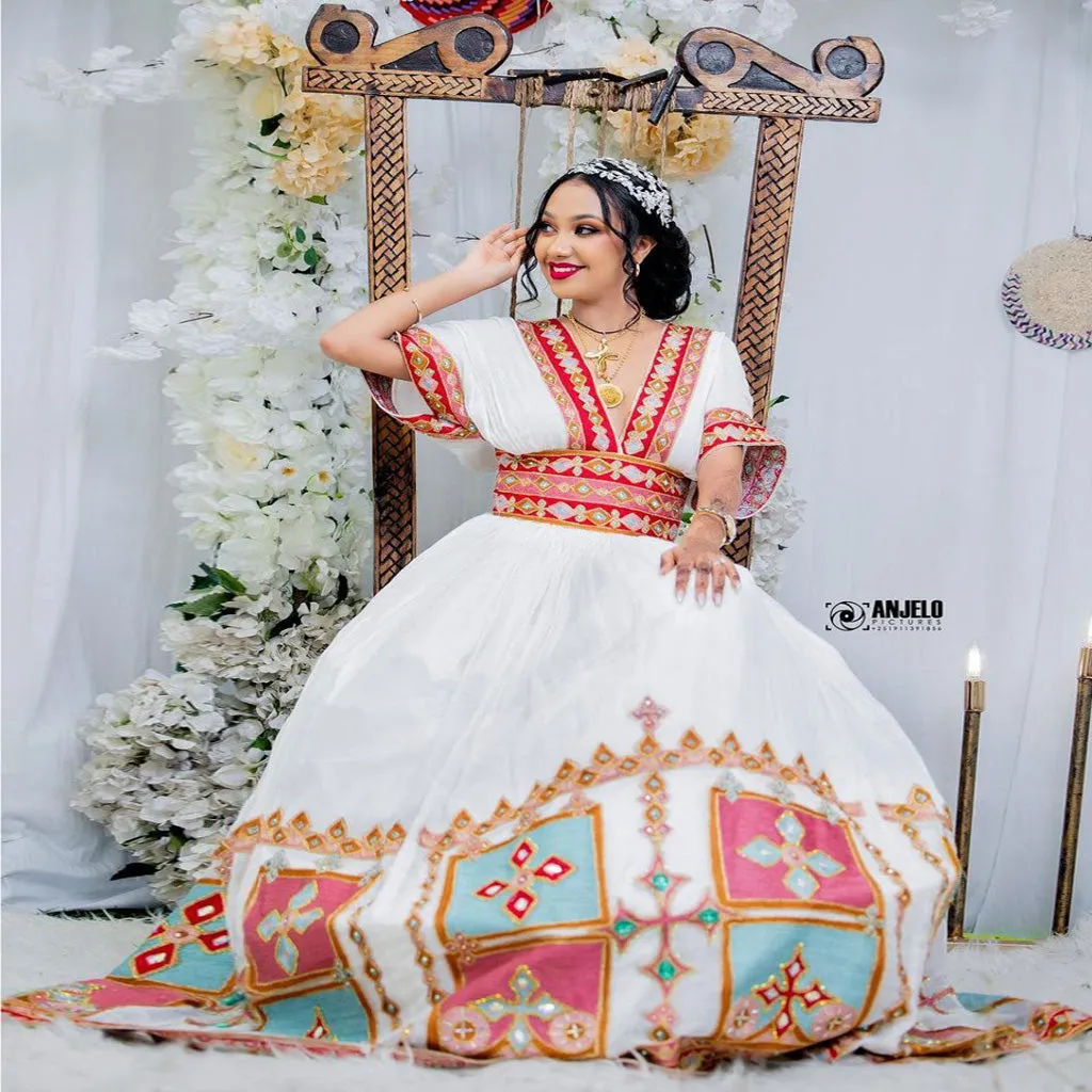 Yemserach Wedding Cultural Dress
